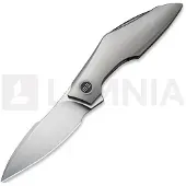 We Knife Krait Snake, Gray Titanium, Satin