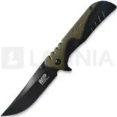 Smith & Wesson Coltello pieghevole M&P Linerlock, green/black
