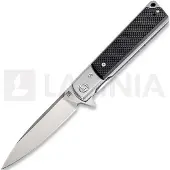 Artisan Cutlery Coltello pieghevole Classic D2, black textured
