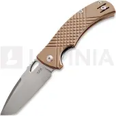 MKM Knives Coltello pieghevole Ciras - Stonewash - G10, coyote tan