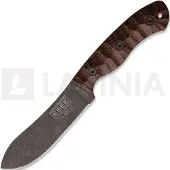 ESEE Coltello JG5 - Burlap Micarta, marrone