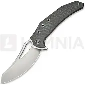 We Knife Epaulette, Diamond Pattern/Tiger Stripe Ti, Satin