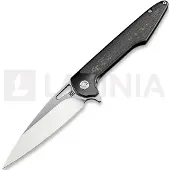 Artisan Cutlery Coltello pieghevole Archaeo Framelock M390, nero