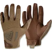 Direct Action Guanti Hard XL, Leather, Coyote Brown
