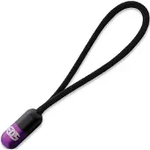 EOS Pill Bead Lanyard, nero, porpora