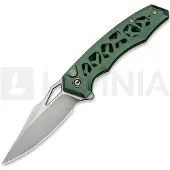 CIVIVI Anaaki, Skeletonized Green Aluminum, Satin