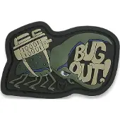 Maxpedition Toppa patch BUG OUT (TACTICAL)