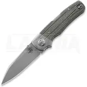 Bestech Coltello pieghevole Tonic - Blastwash - Micarta, nero