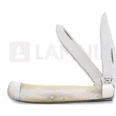 Bear & Son Coltello pieghevole Trapper White Smooth Bone