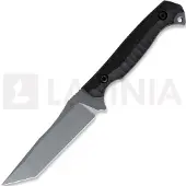 Toor Coltello Krypteia T, Black G-10, Gray Gun-Kote