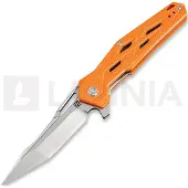 Artisan Cutlery Coltello pieghevole Interceptor Linerlock D2, arancione