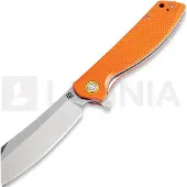 Artisan Cutlery Coltello pieghevole Tomahawk Linerlock D2, arancione