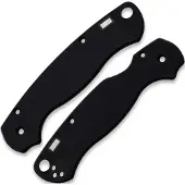 Glow Rhino Spyderco Para2 Scales Black