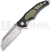 Artisan Cutlery Coltello pieghevole Apache Linerlock D2, black/green