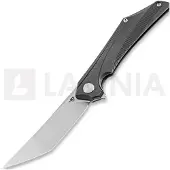 Bestech Coltello pieghevole Kamoza - Stonewash - Titanium, grigio