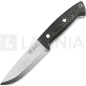 Joker Coltello Ranger Scandi, Black Canvas Micarta
