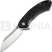 Artisan Cutlery Coltello pieghevole Immortal Linerlock D2, black textured