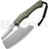 CIVIVI Aratra, Diamond Pattern OD Green G-10, Stonewash
