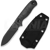 Kizer Cutlery Coltello Drop Bear Fix 3 1095, Black Micarta