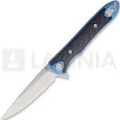 Artisan Cutlery Coltello pieghevole Shark Framelock CPM S35VN Small, blu