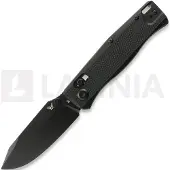 Flytanium Coltello pieghevole Beef - Pitch Black / Black PVD