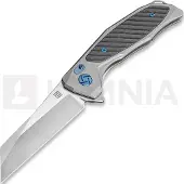 Artisan Cutlery Coltello pieghevole Falcon Framelock CPM S35VN, grigio