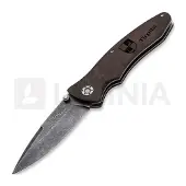 Böker Germany Coltello pieghevole Tirpitz-Damascus Wood