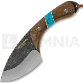 Condor Blue River Skinner CTK112-3.5-4C, Brut De Forge 440C, Walnut Turqouise Stone, coltello fisso
