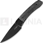 Kizer Cutlery Coltello pieghevole Mini Momo, Micarta, nero