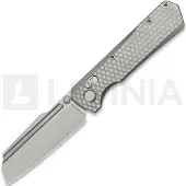 GEO Knife Coltello pieghevole Noxiz - Stonewash - Titanium
