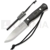 Joker Coltello Bushlord, Black Micarta, Firesteel