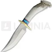 Ken Richardson Knives Bowie with Turquoise Inlay