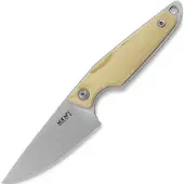 MKM Knives MKM Makro 1 Droppoint MK-MA01-O Olive Wood, coltello fisso, Jesper Voxnaes design