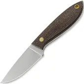 Brisa Coltello Bobtail 80, bison micarta, flat, kydex