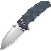 CIVIVI Coltello pieghevole Natterjack, Milled Neutral Blue G10, Satin