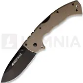 Cold Steel Coltello pieghevole 4-Max Scout Black, Desert Tan