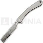 Artisan Cutlery Coltello pieghevole Orthodox Framelock Damascus, grigio