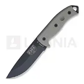ESEE Model 5, black/OD green, black kydex sheath