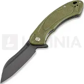 Artisan Cutlery Coltello pieghevole Immortal Linerlock D2, Green Textured