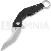 Artisan Cutlery Coltello pieghevole Cobra Linerlock D2, black textured