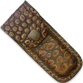 Sheaths Leather Belt Pouch Alligator