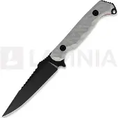 Toor Darter S, Light Gray G-10, Black Gun-Kote