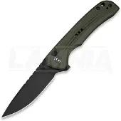 CIVIVI Coltello pieghevole Tarask, OD Green G-10, Black Stonewash