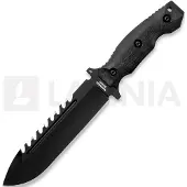 Halfbreed Blades Coltello Large Survival Knife, nero
