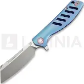 Artisan Cutlery Coltello pieghevole Tomahawk Framelock M390 Small, blu