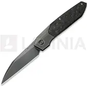 We Knife Brr15 Polished Gray Titanium/Shredded CF, Polished