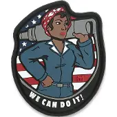 Maxpedition Toppa patch RIVETING ROSIE (FULL COLOR)