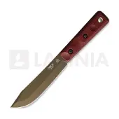 Ontario Coltello XL Hunter Micarta, bronzed, rosso