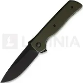 Terzuola Knives Coltello pieghevole ATCF Lite Linerlock Green Black