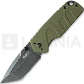 Smith's Sharpeners Coltello pieghevole Campaign Linerlock, verde